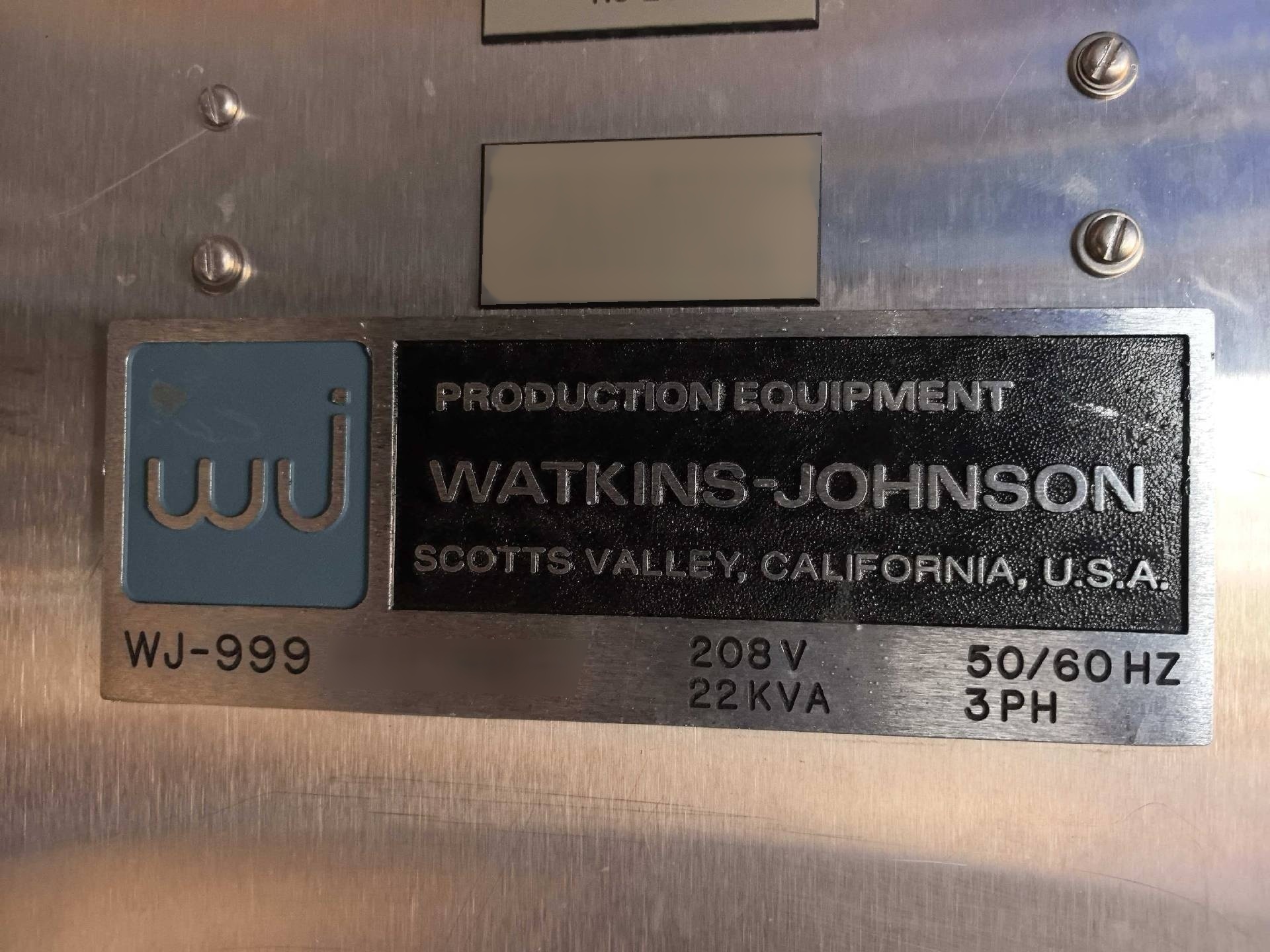 Foto Verwendet WATKINS JOHNSON WJ 999 Zum Verkauf