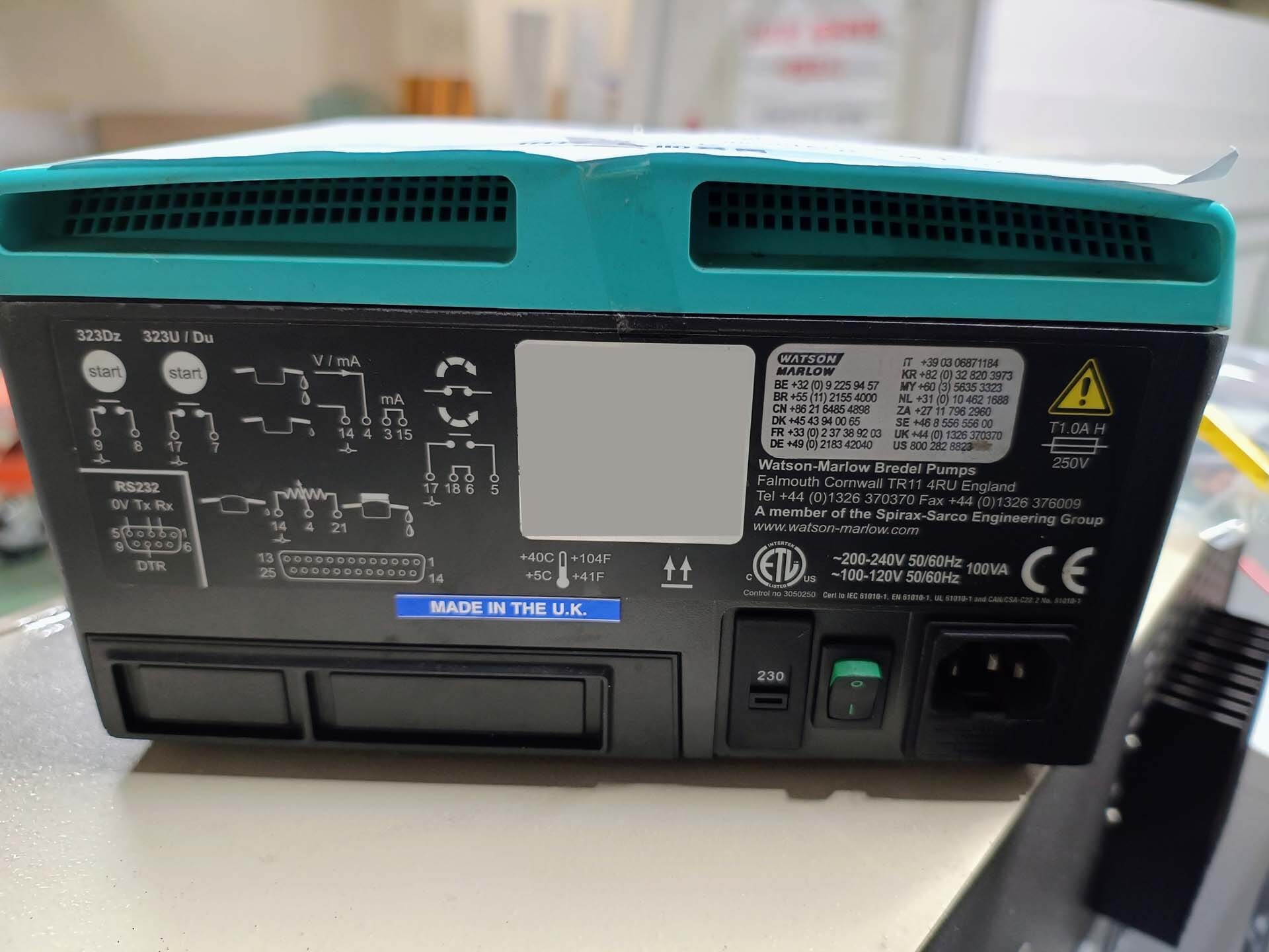 Foto Verwendet WATSON MARLOW 323 Zum Verkauf