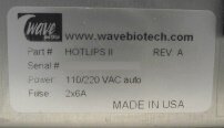 圖為 已使用的 WAVE BIOTECH Hot Lips II 待售