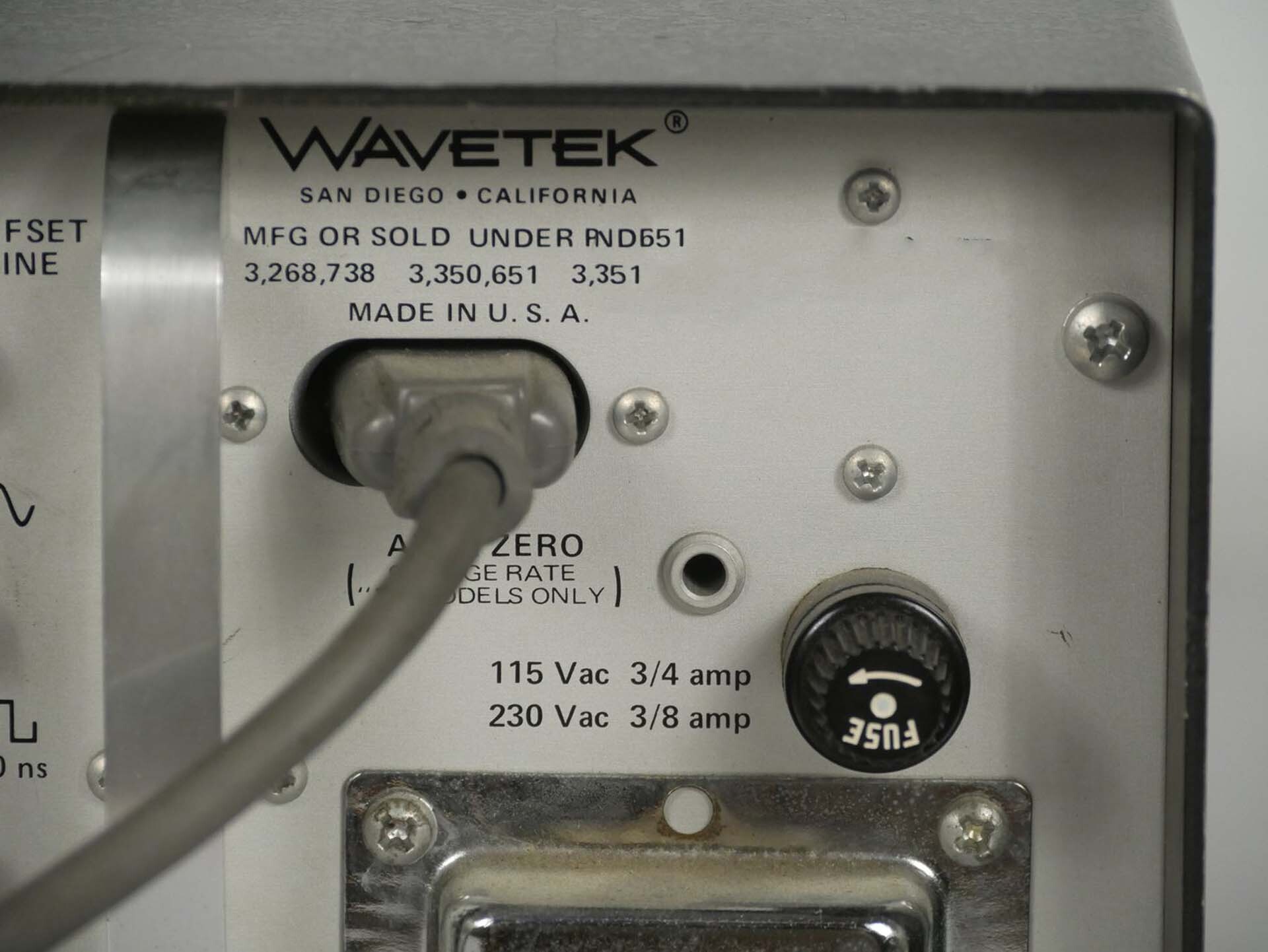图为 已使用的 WAVETEK 116 待售