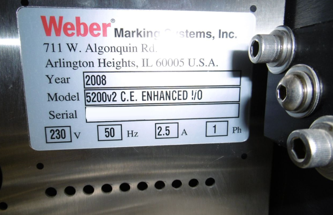 Photo Used WEBER 5200 For Sale