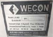 Photo Used WECON LS-360 For Sale