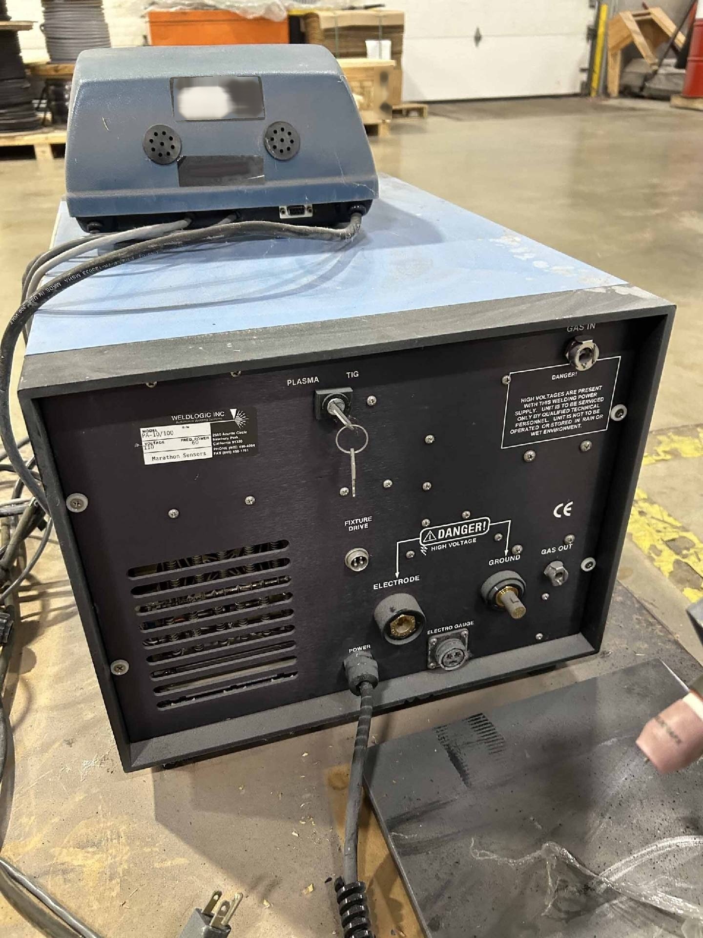 Photo Used WELDLOGIC PA 10-100 For Sale