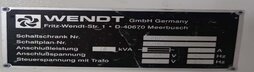 Photo Used WENDT WAC 715 For Sale