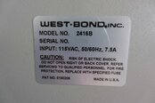 圖為 已使用的 WESTBOND 2400B 待售