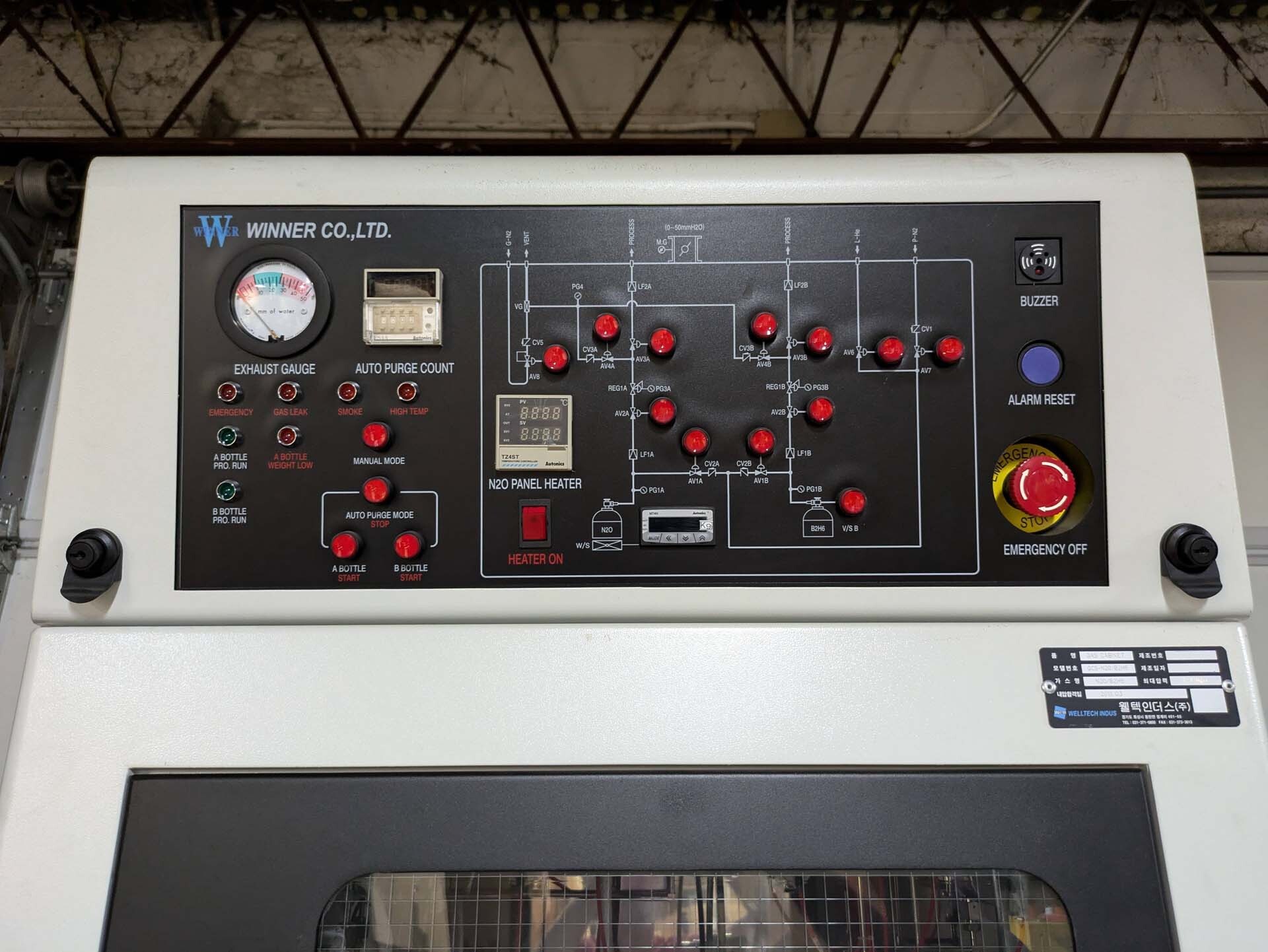 Photo Utilisé WINNER Automatic toxic gas cabinet À vendre
