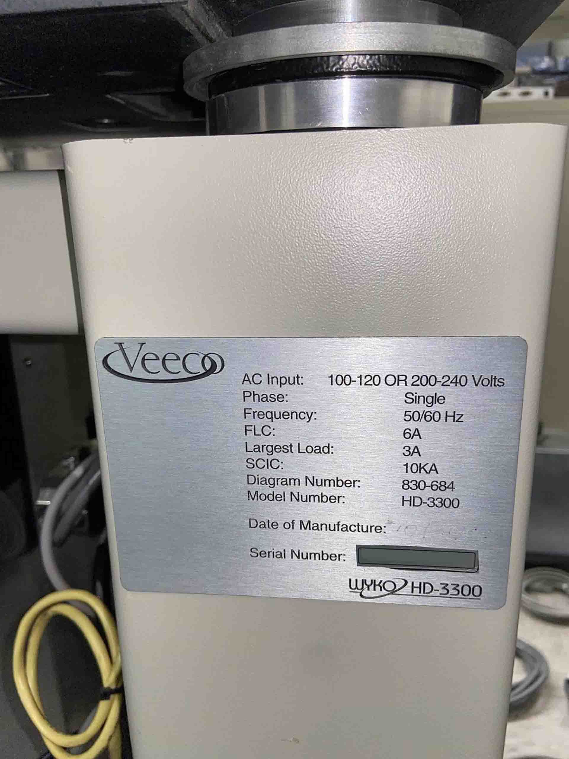 圖為 已使用的 WYKO / VEECO NT 3300 待售