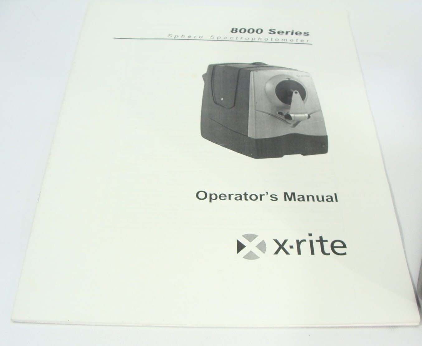 圖為 已使用的 X-RITE Color Premier 8400 待售