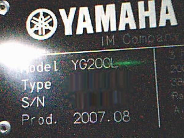 Photo Used YAMAHA YG-200LS For Sale