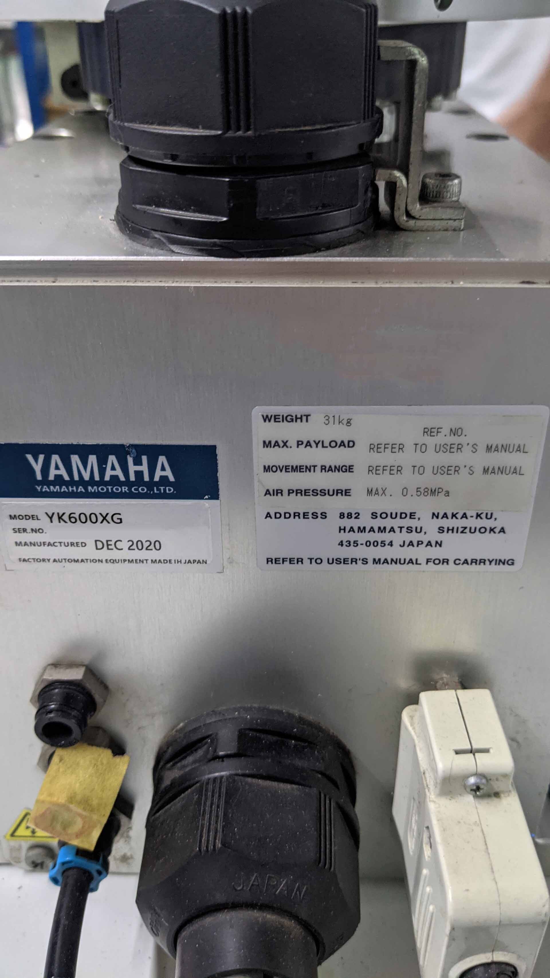 圖為 已使用的 YAMAHA YK600XG 待售