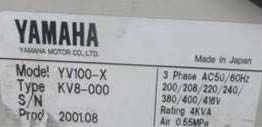 图为 已使用的 YAMAHA YV-100 X 待售