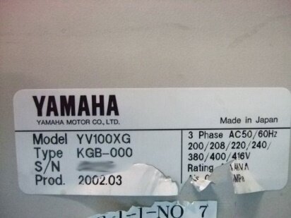 YAMAHA YV-100 XG #103251