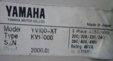 YAMAHA YV-100 XT #9067871