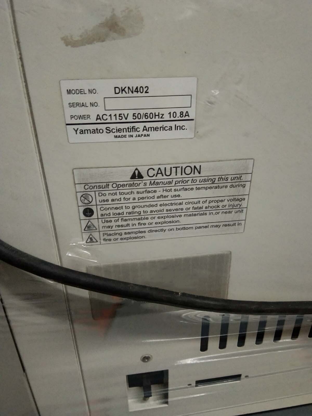 Foto Verwendet YAMATO DKN-402 Zum Verkauf
