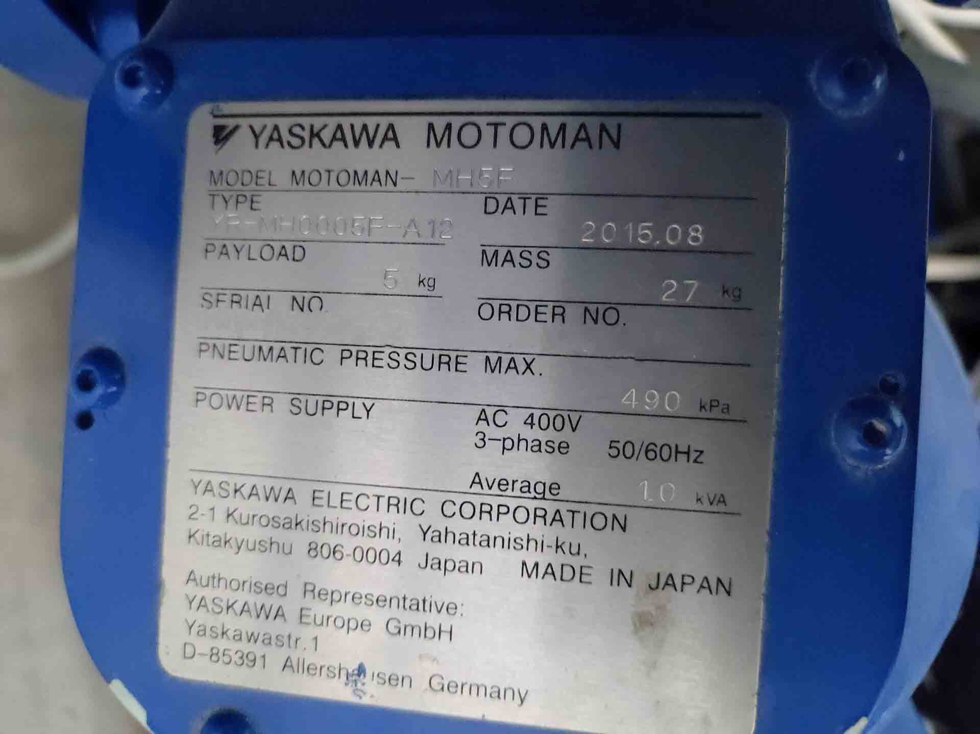 图为 已使用的 YASKAWA / MOTOMAN MH5F 待售
