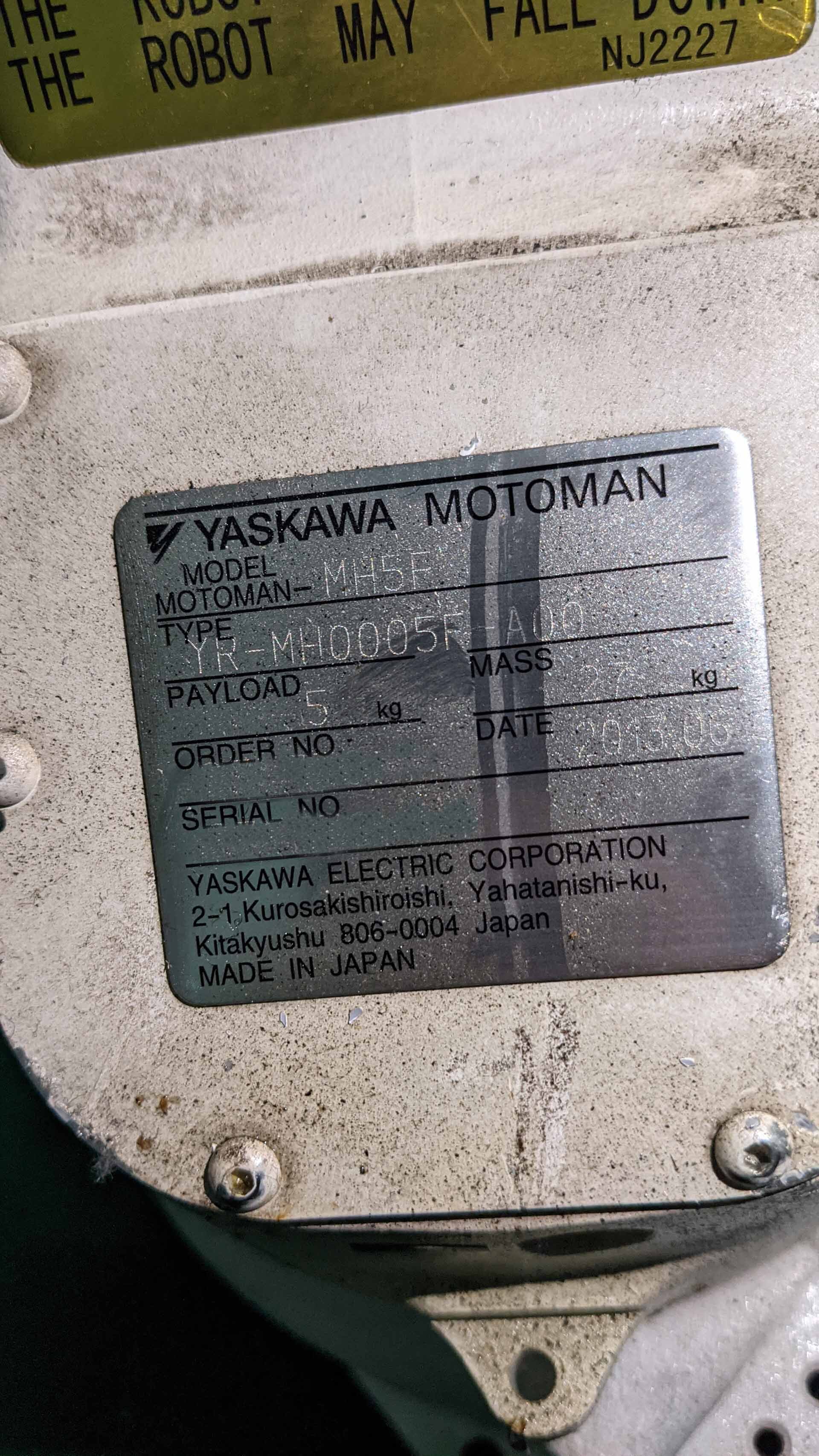 圖為 已使用的 YASKAWA / MOTOMAN YR-MH0005F-A00 待售