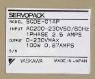 Photo Used YASKAWA SGDE-01AP For Sale