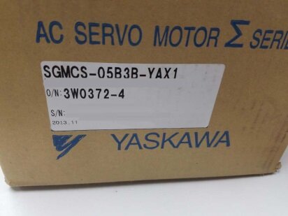 YASKAWA SGMCS-05B3B-YAX1 #9230312