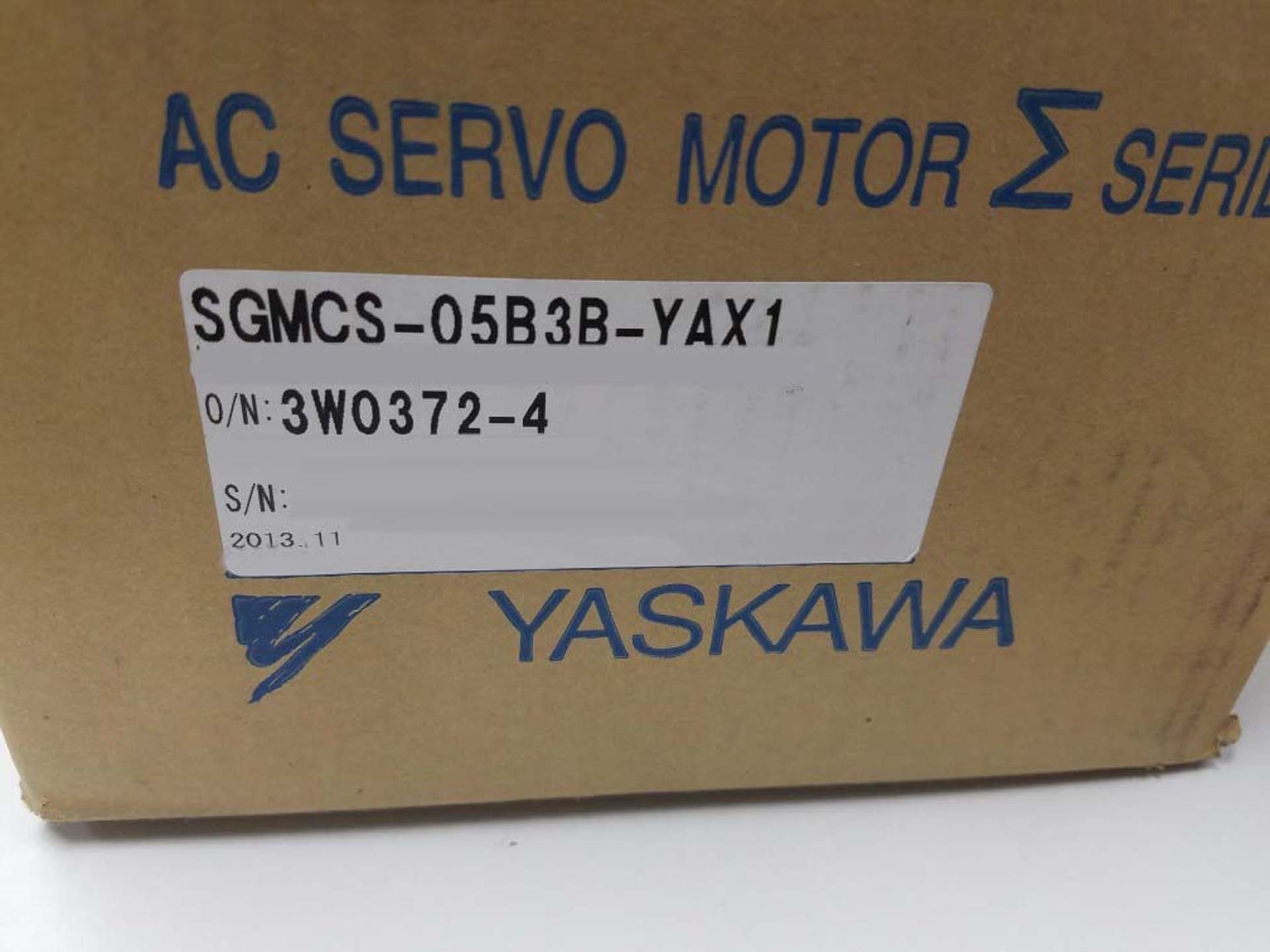 Photo Used YASKAWA SGMCS-05B3B-YAX1 For Sale