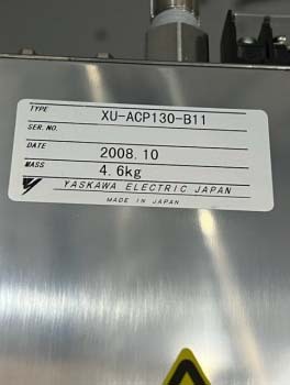 圖為 已使用的 YASKAWA XU-ACP130-B11 待售