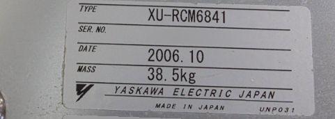 フォト（写真） 使用される YASKAWA XU-RCM6841 販売のために