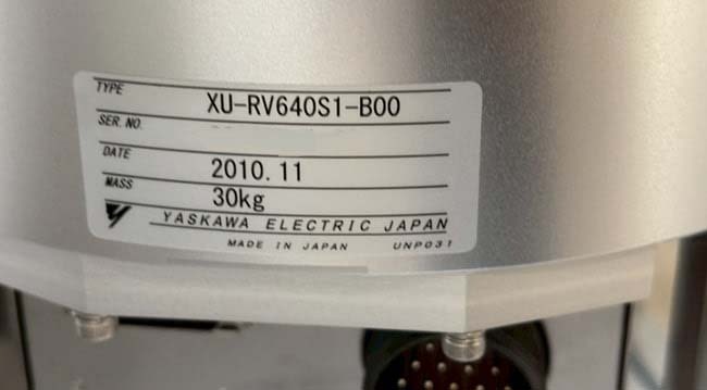 フォト（写真） 使用される YASKAWA XU-RV640S1-B00 販売のために
