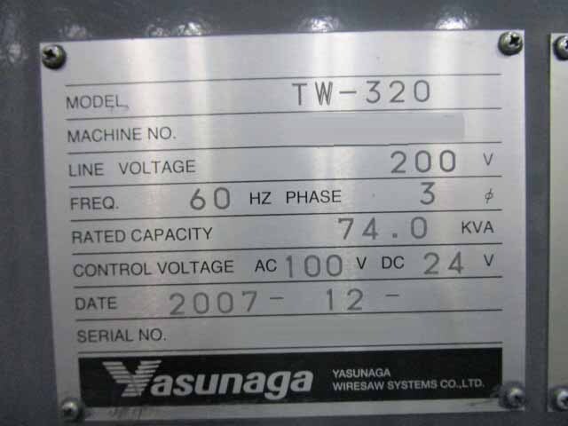 사진 사용됨 YASUNAGA TW-320 / TW-320C 판매용