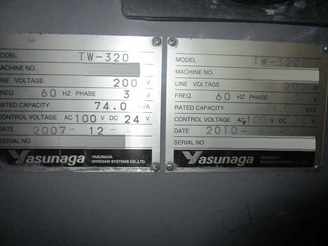 フォト（写真） 使用される YASUNAGA TW-320 / TW-320C 販売のために