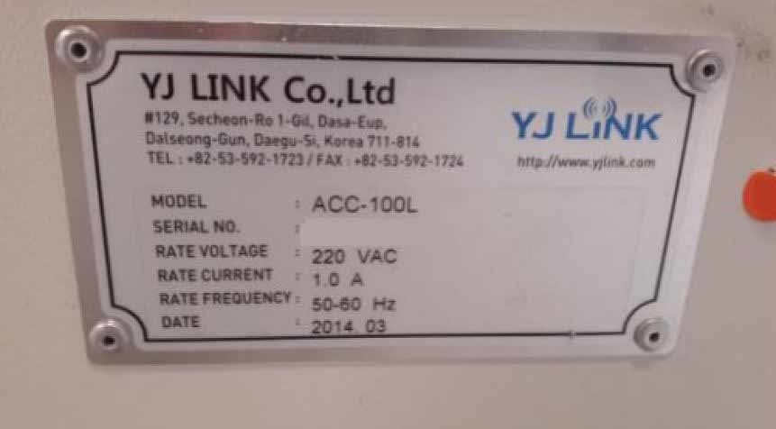 Photo Used YJ LINK ACC-100L For Sale