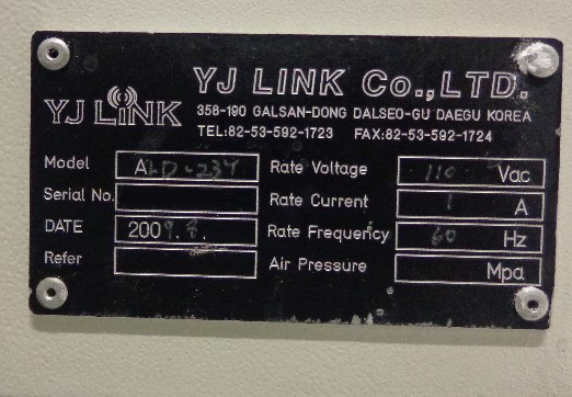 사진 사용됨 YJ LINK ALD-23Y 판매용