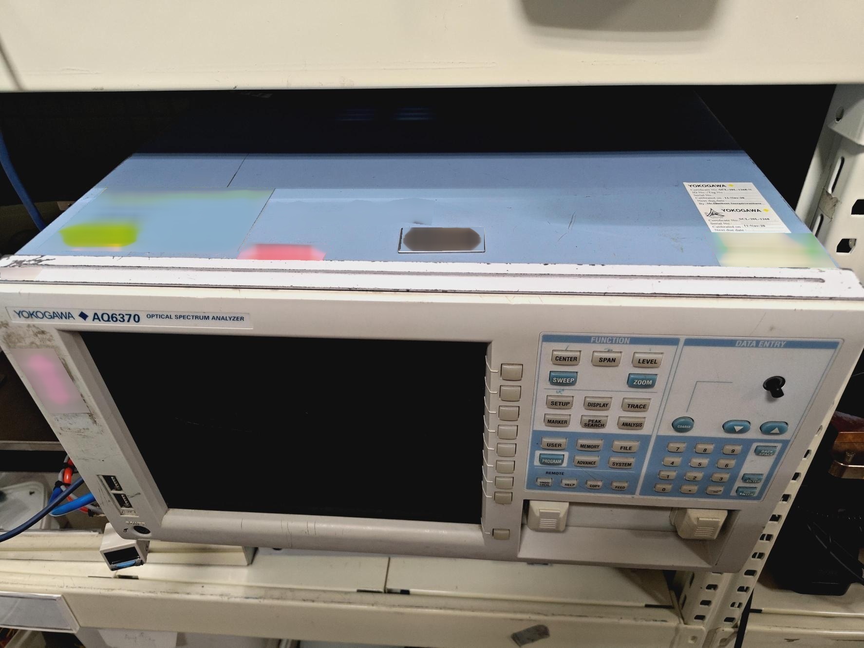 圖為 已使用的 YOKOGAWA / ANDO AQ6370D 待售