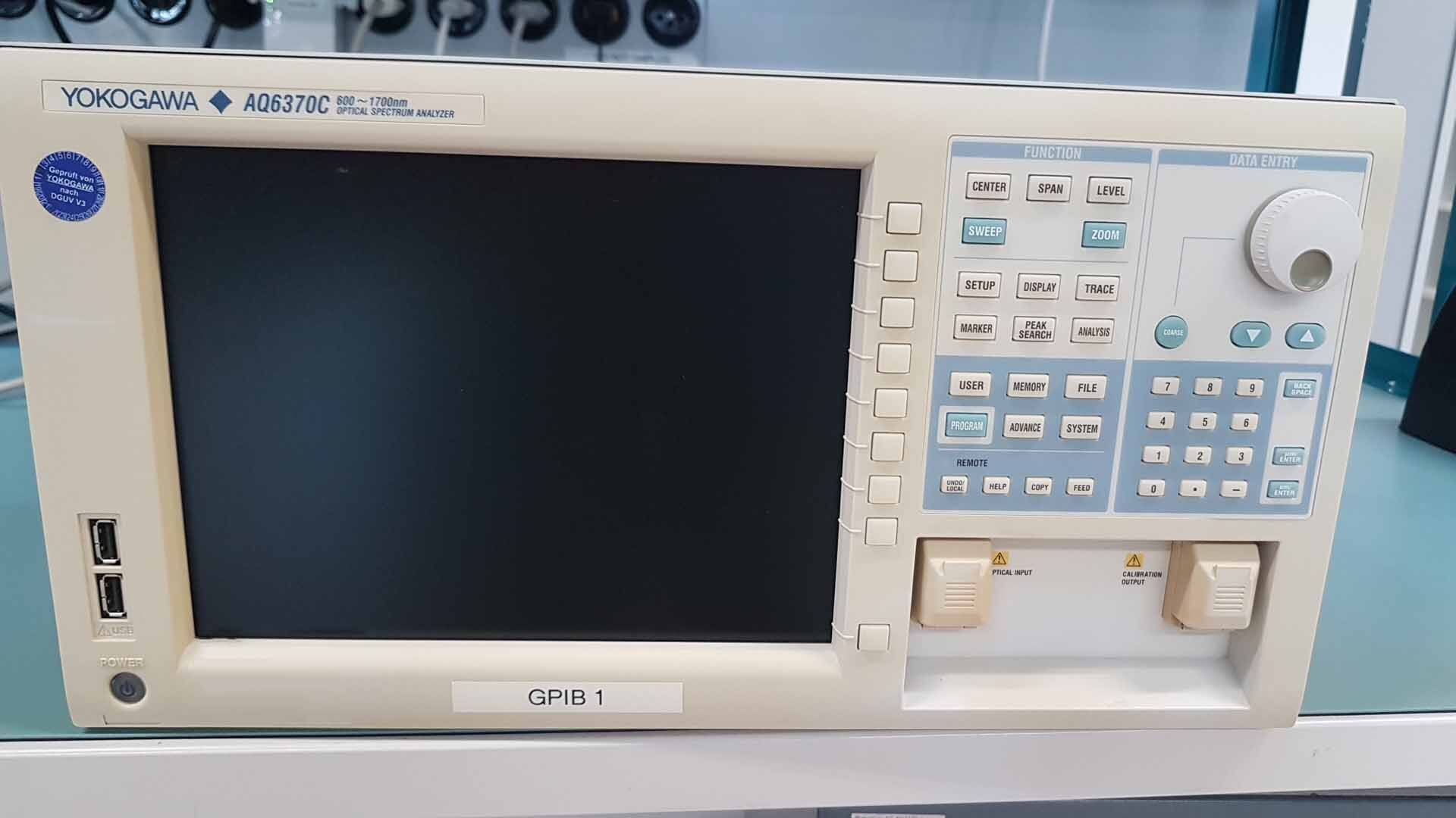 Photo Used YOKOGAWA AQ6370C For Sale