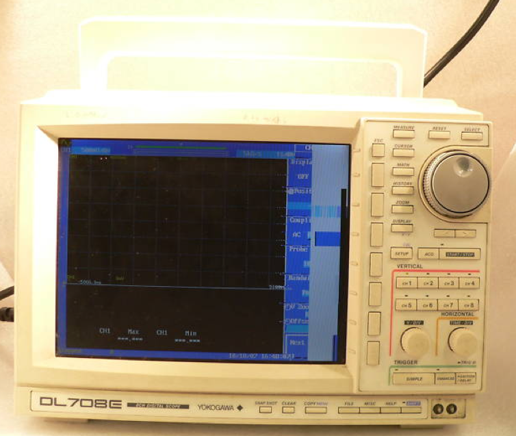 사진 사용됨 YOKOGAWA DL 708E 판매용