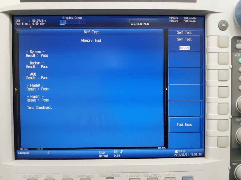 사진 사용됨 YOKOGAWA DL 850V 판매용