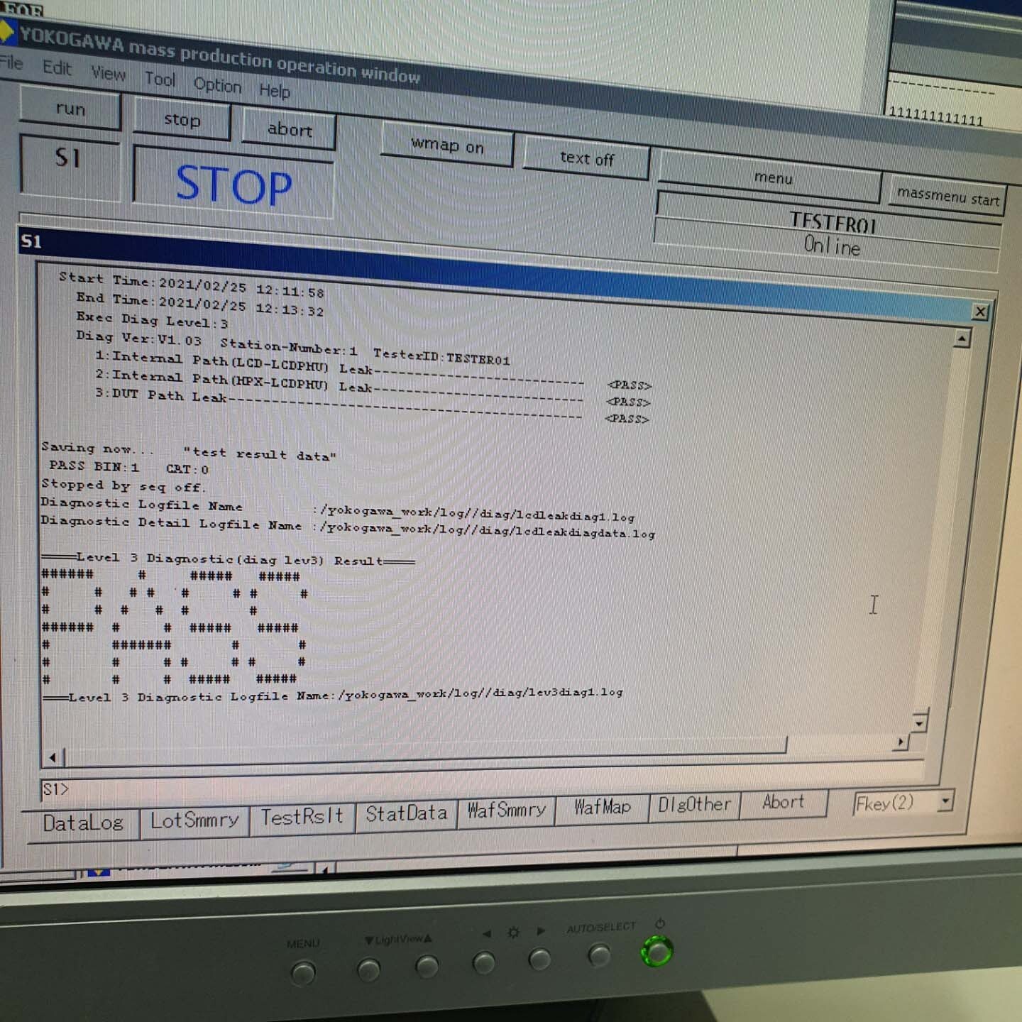 Foto Verwendet YOKOGAWA ST 67LMF Zum Verkauf