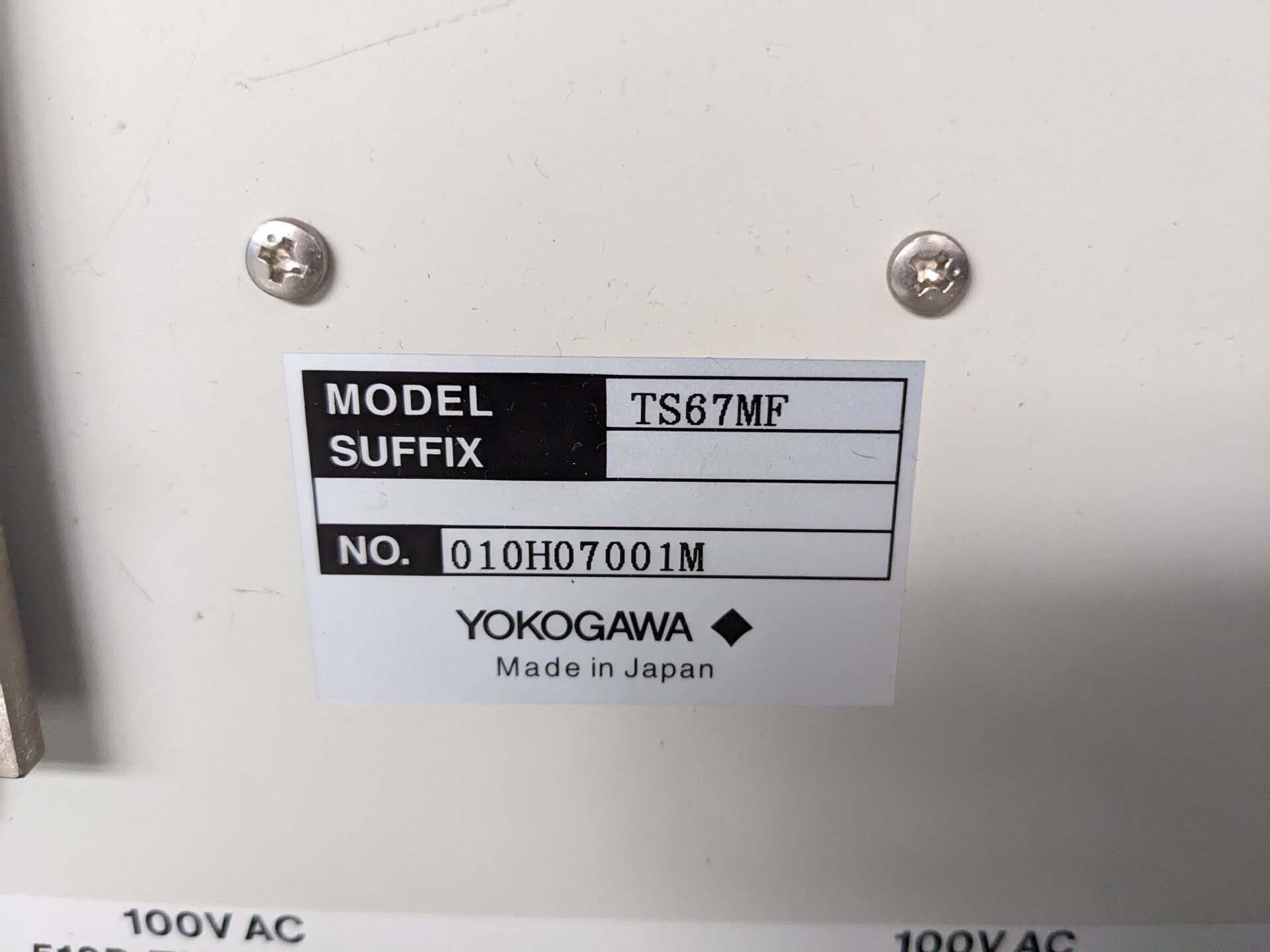 图为 已使用的 YOKOGAWA TS 67MF 待售