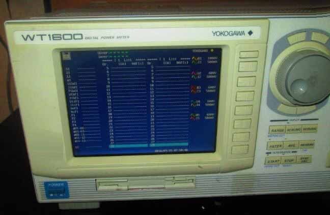 Photo Used YOKOGAWA WT 1600 For Sale