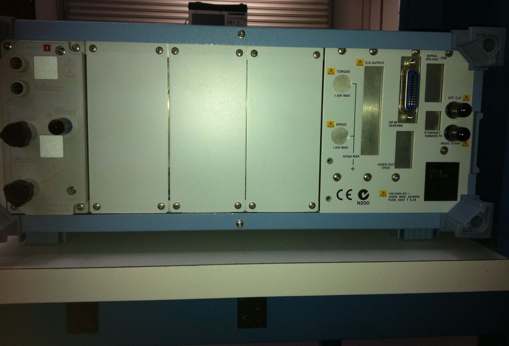 Photo Used YOKOGAWA WT-3000-760301-01-SV-M For Sale