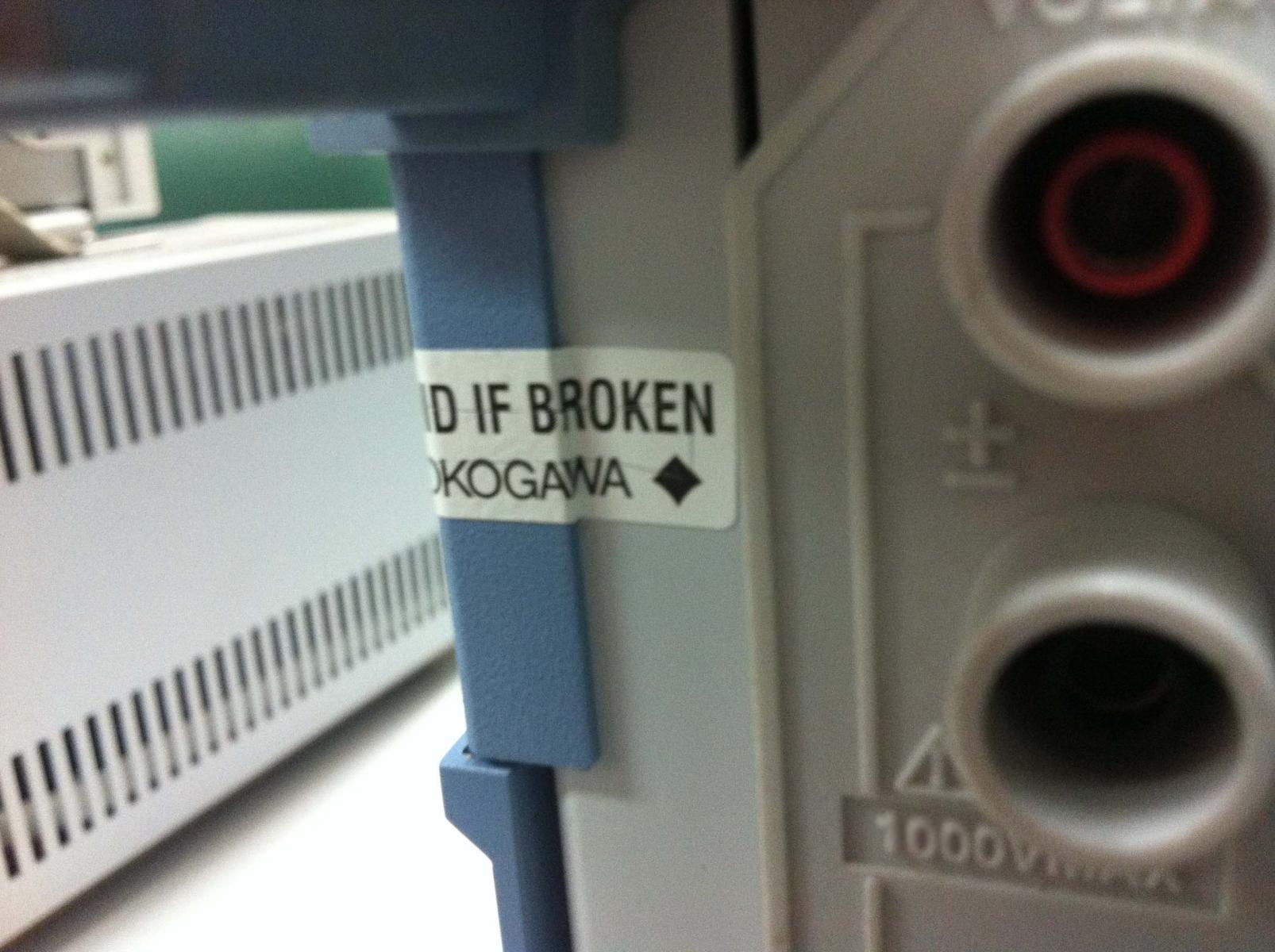 Photo Used YOKOGAWA WT-3000-760301-01-SV-M For Sale