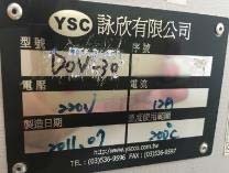 Photo Used YSC TECHNOLOGIES DOV-30 For Sale