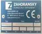 圖為 已使用的 ZAHORANSKY Z.SW0RD116 待售