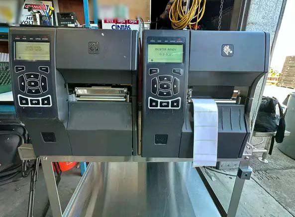 图为 已使用的 ZEBRA ZT-410 待售