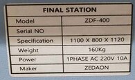 Photo Used ZEDAON ZDF-400 For Sale