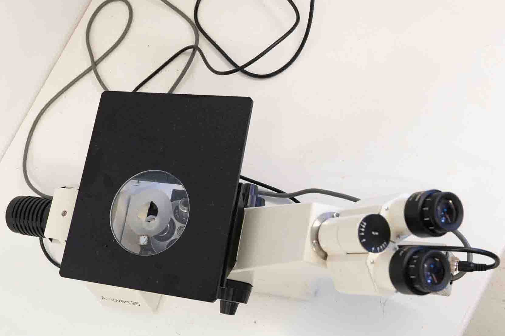 Photo Used CARL ZEISS Axiovert 25 For Sale