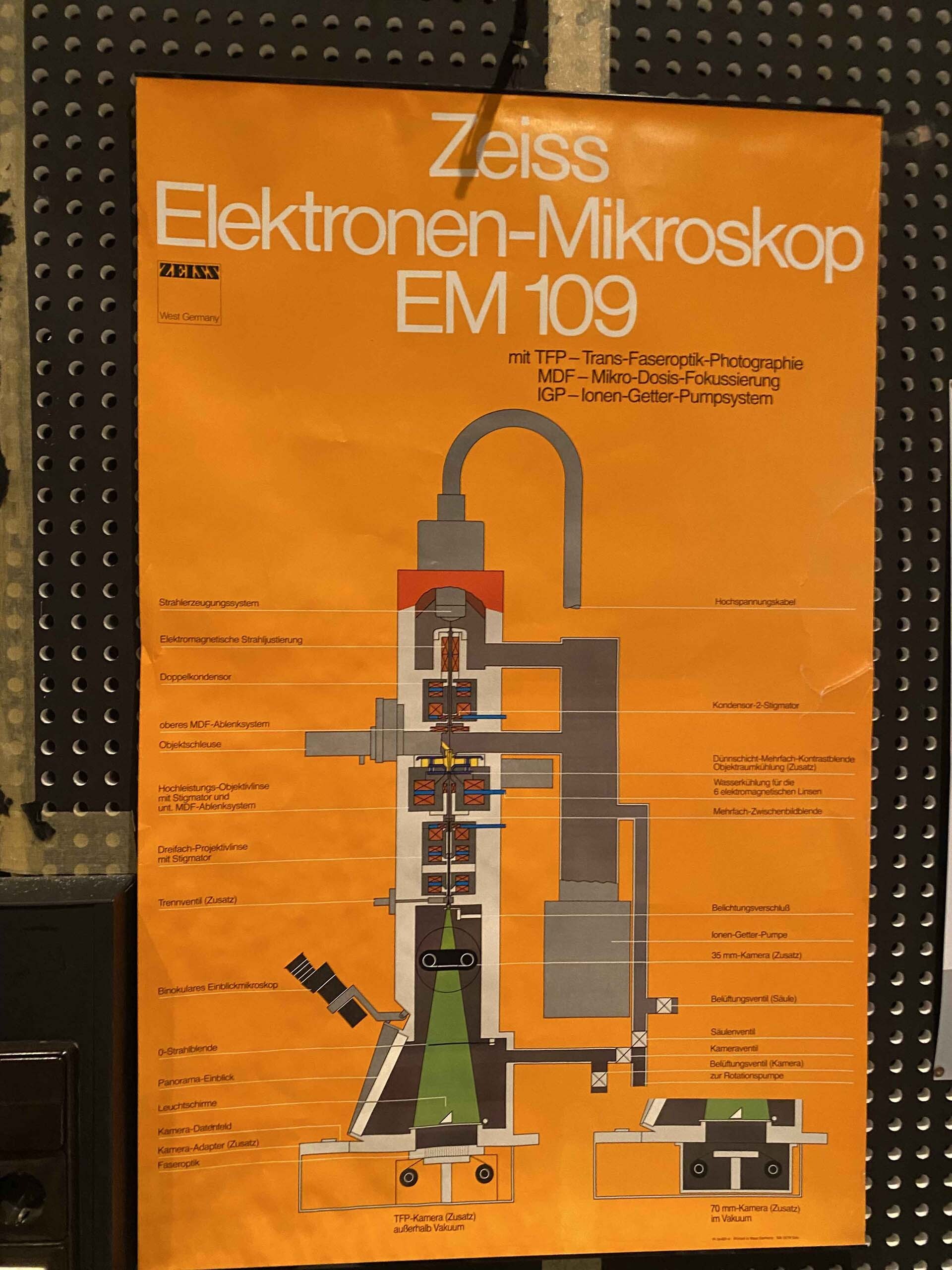 Foto Verwendet ZEISS EM 109 Zum Verkauf