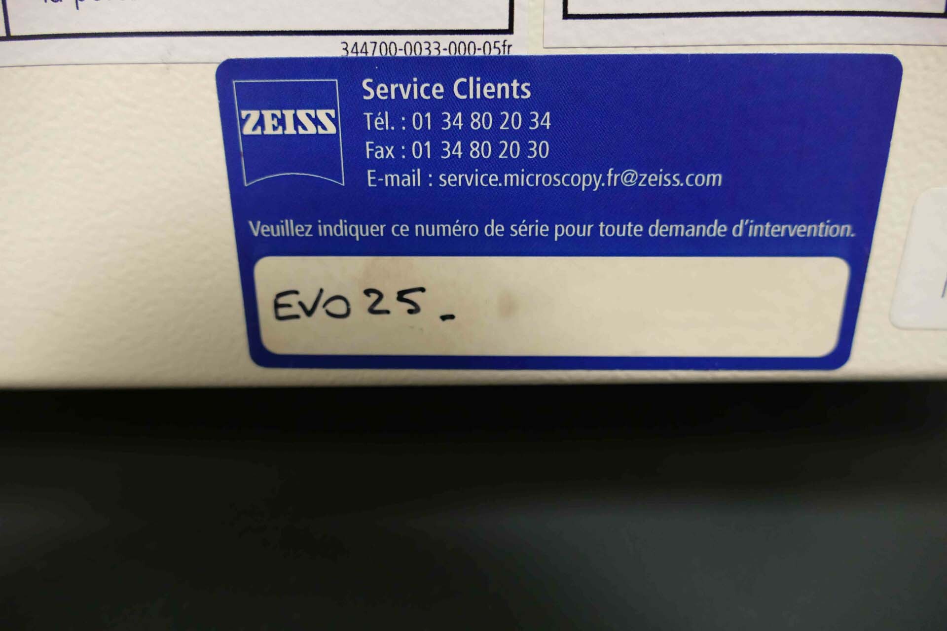 圖為 已使用的 ZEISS EVO 25 待售