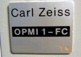 Photo Used CARL ZEISS OPMI-1 FC For Sale