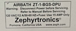 사진 사용됨 ZEPHYRTRONICS ZT-7 판매용