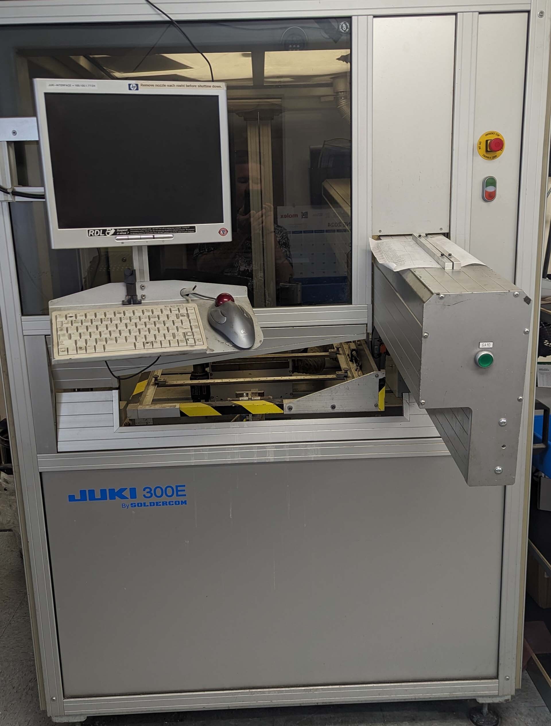 Photo Used ZEVATECH / JUKI 300E For Sale