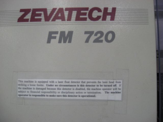 사진 사용됨 ZEVATECH / JUKI FM 720 판매용